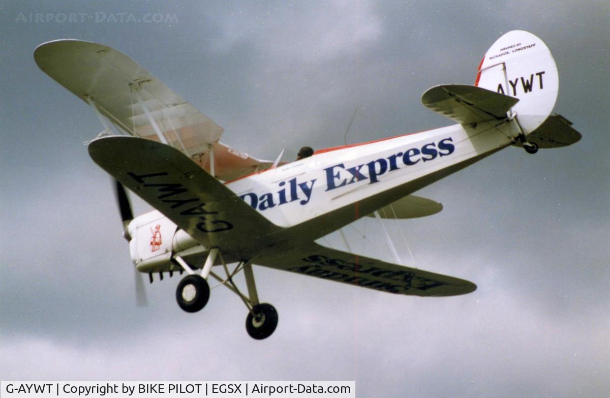 G-AYWT, 1949 Stampe-Vertongen SV-4C C/N 1111, NORTH WEALD 1993