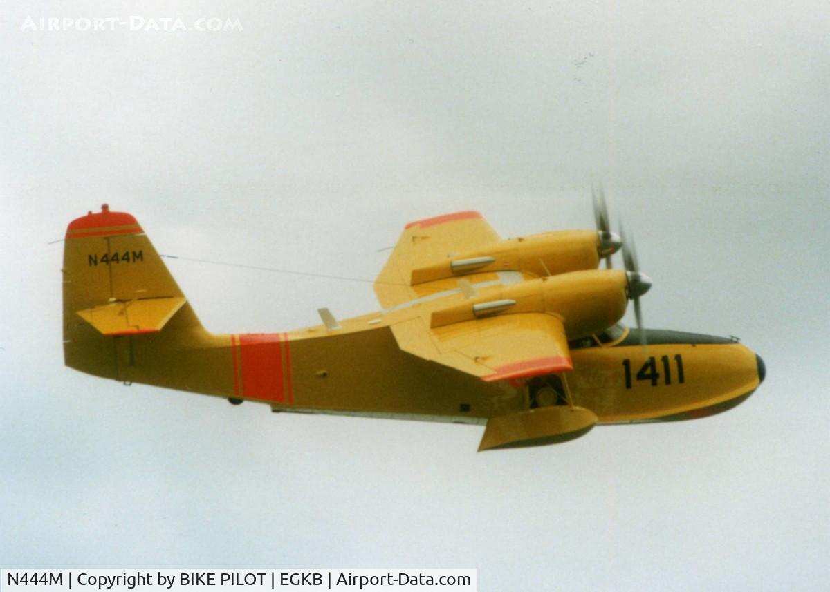 N444M, Grumman G-44A Widgeon C/N 1411, DISPLAYING AT BIGGIN HILL AIRSHOW 1987
