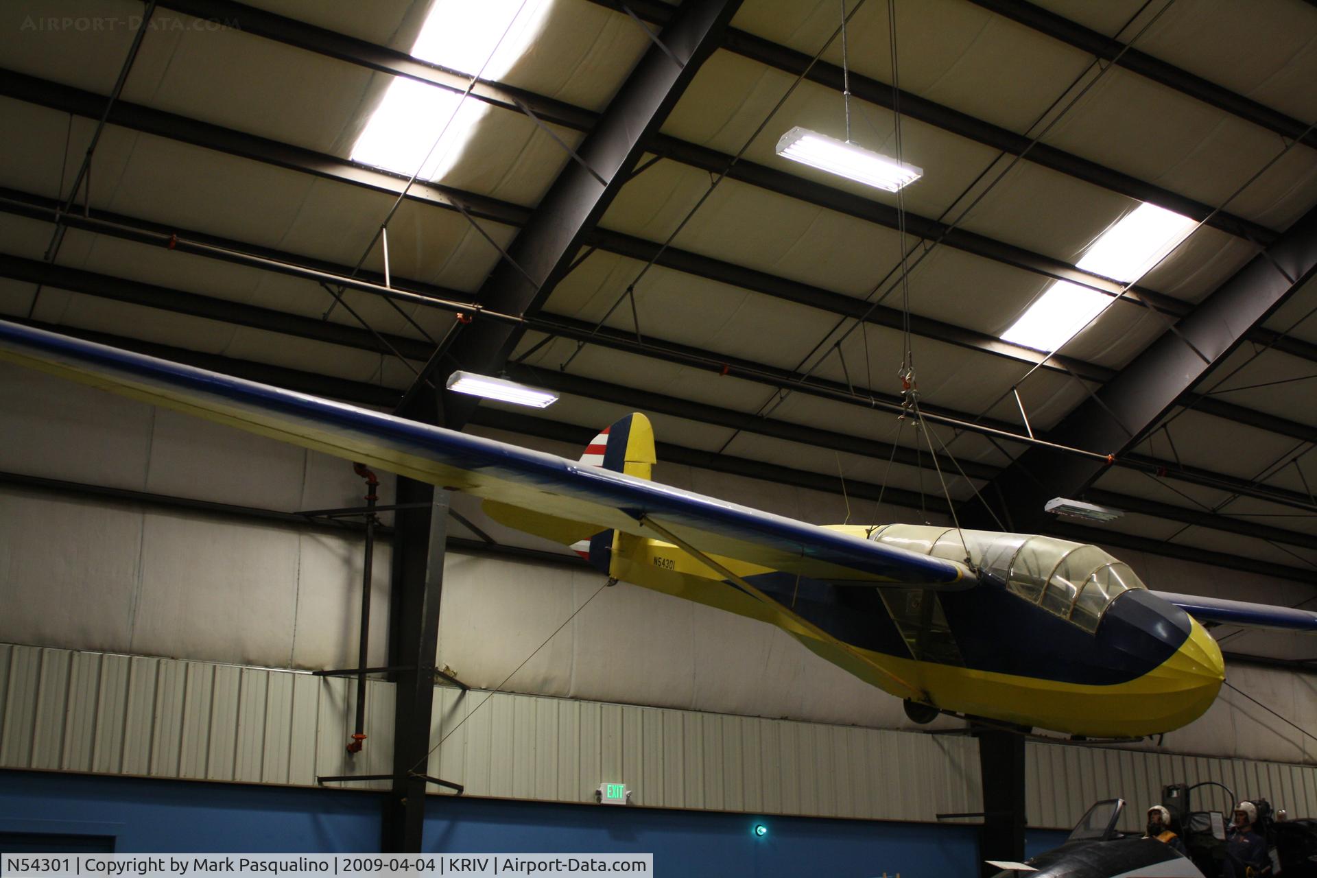 N54301, 1941 Schweizer SGS 2-8 C/N 15, Schweizer SGS 2-8