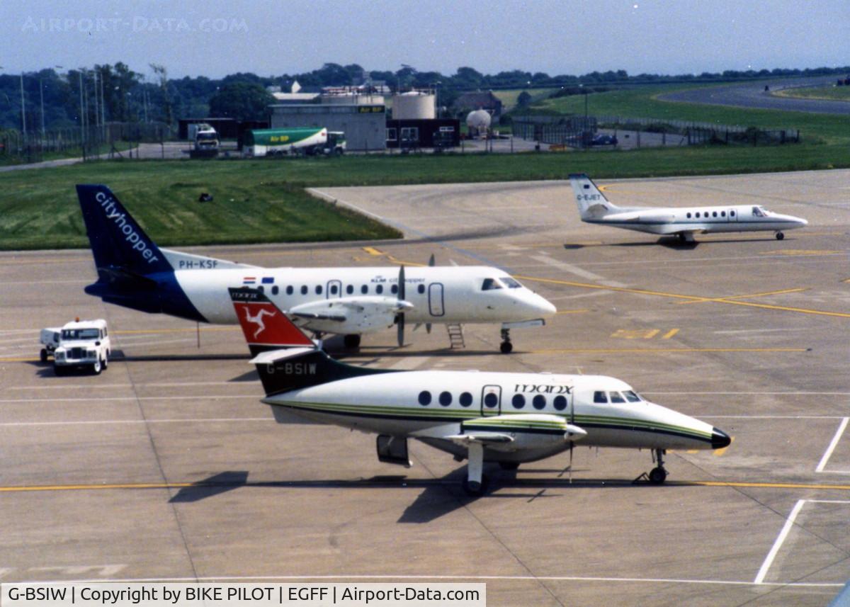 G-BSIW, 1988 British Aerospace BAe-3116 Jetstream 31 C/N 829, MANX JETSTREAM 31 CARDIFF 1992