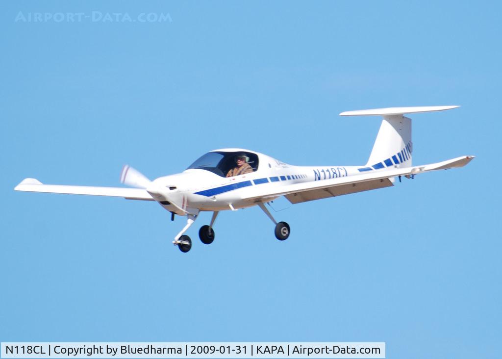 N118CL, 1998 Diamond DA-20C-1 Eclipse C/N C0018, On final approach to 17R.