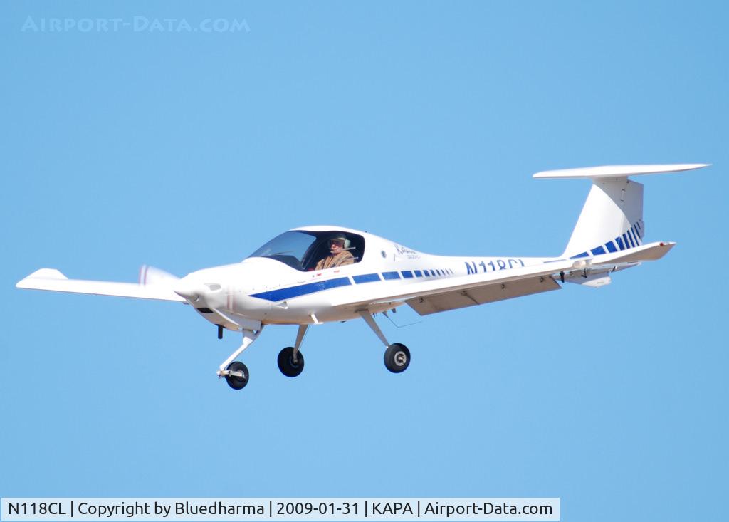N118CL, 1998 Diamond DA-20C-1 Eclipse C/N C0018, On final approach to 17R.