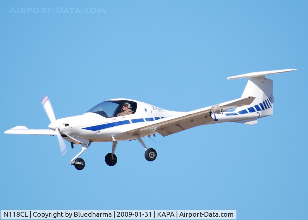N118CL, 1998 Diamond DA-20C-1 Eclipse C/N C0018, On final approach to 17R.