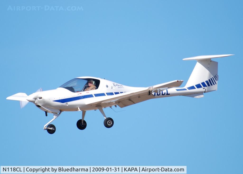 N118CL, 1998 Diamond DA-20C-1 Eclipse C/N C0018, On final approach to 17R.