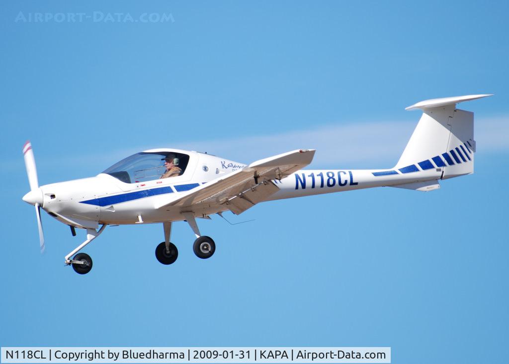 N118CL, 1998 Diamond DA-20C-1 Eclipse C/N C0018, On final approach to 17R.