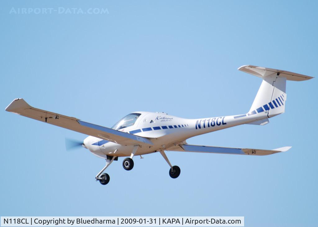 N118CL, 1998 Diamond DA-20C-1 Eclipse C/N C0018, On final approach to 17R.