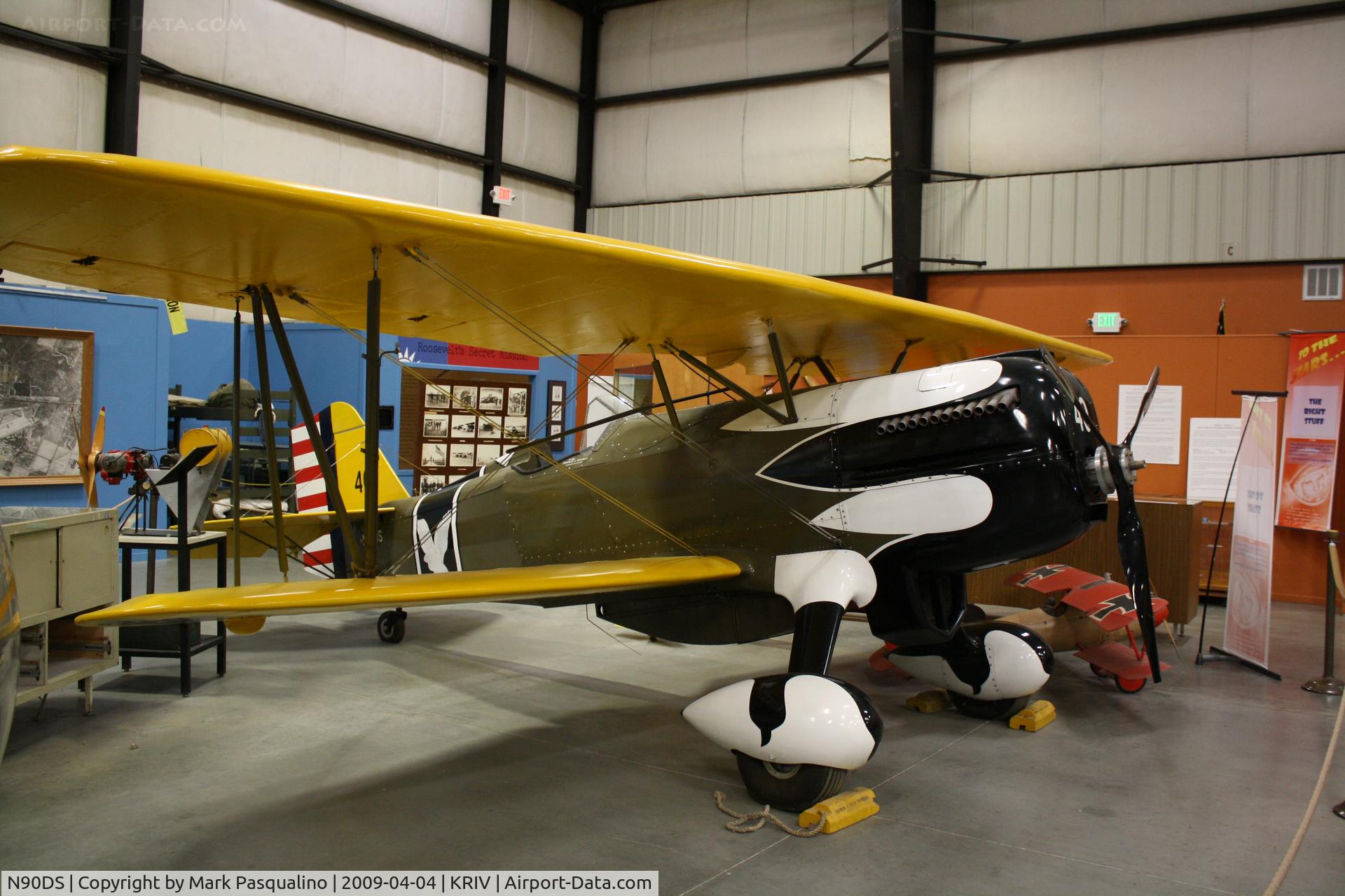 N90DS, 1997 Curtiss P-6E Hawk C/N 1, QC