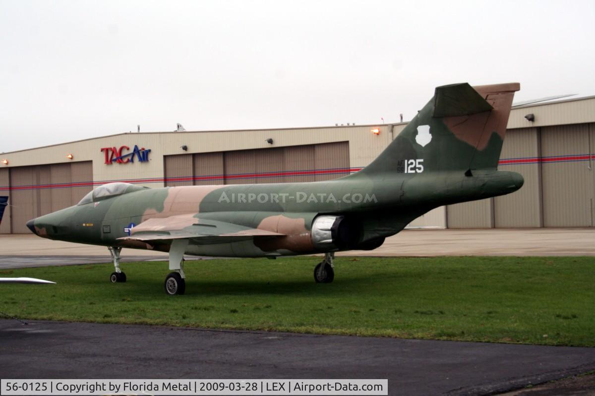 56-0125, 1956 McDonnell RF-101C Voodoo C/N 375, RF-101C Voodoo