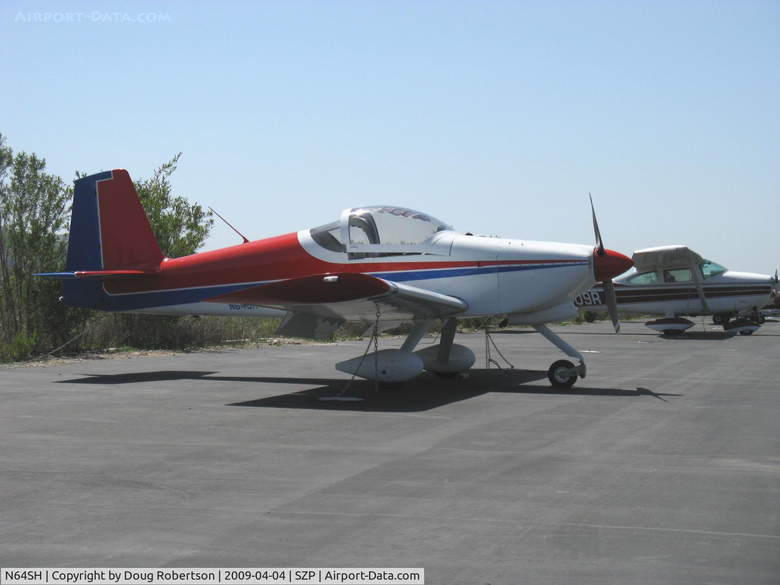 N64SH, 2004 Vans RV-6A C/N 001 (N64SH), 2004 Hoang VAN's RV-6A, Lycoming O-360-A1A 180 Hp
