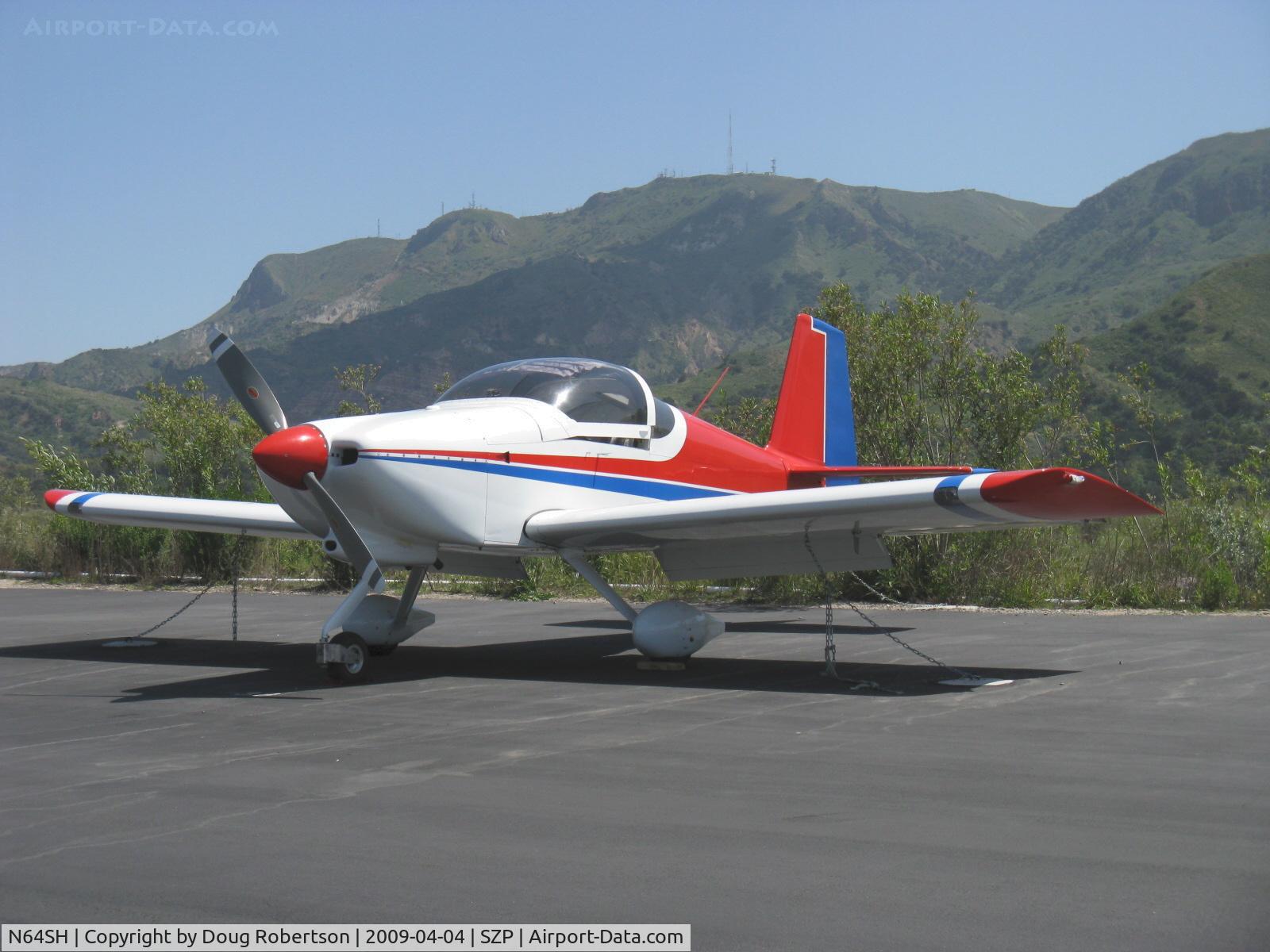 N64SH, 2004 Vans RV-6A C/N 001 (N64SH), 2004 Hoang VAN's RV-6A, Lycoming O-360-A1A 180 Hp