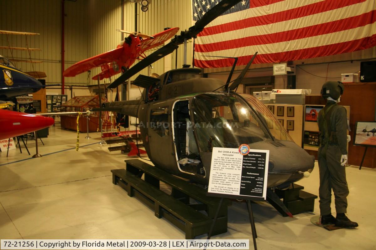 72-21256, 1972 Bell OH-58A Kiowa C/N 41922, Bell OH-58 Kiowa