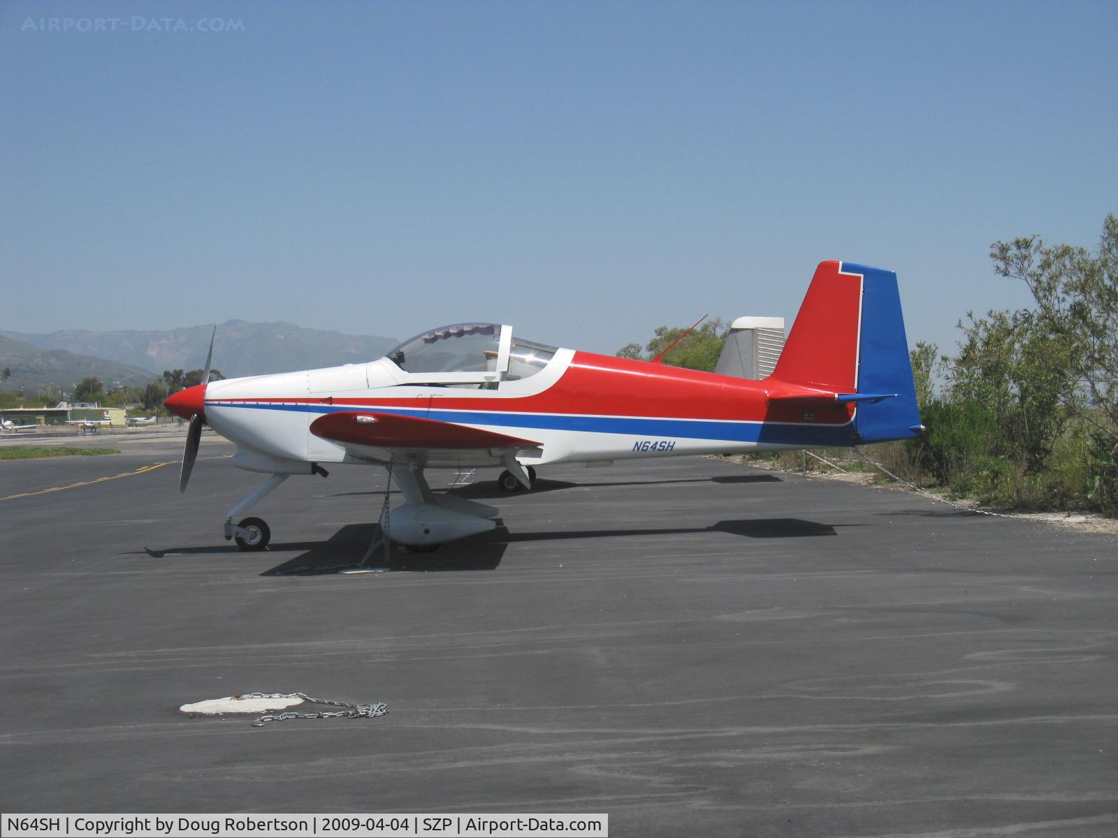 N64SH, 2004 Vans RV-6A C/N 001 (N64SH), 2004 Hoang VAN's RV-6A, Lycoming O-360-A1A 180 Hp