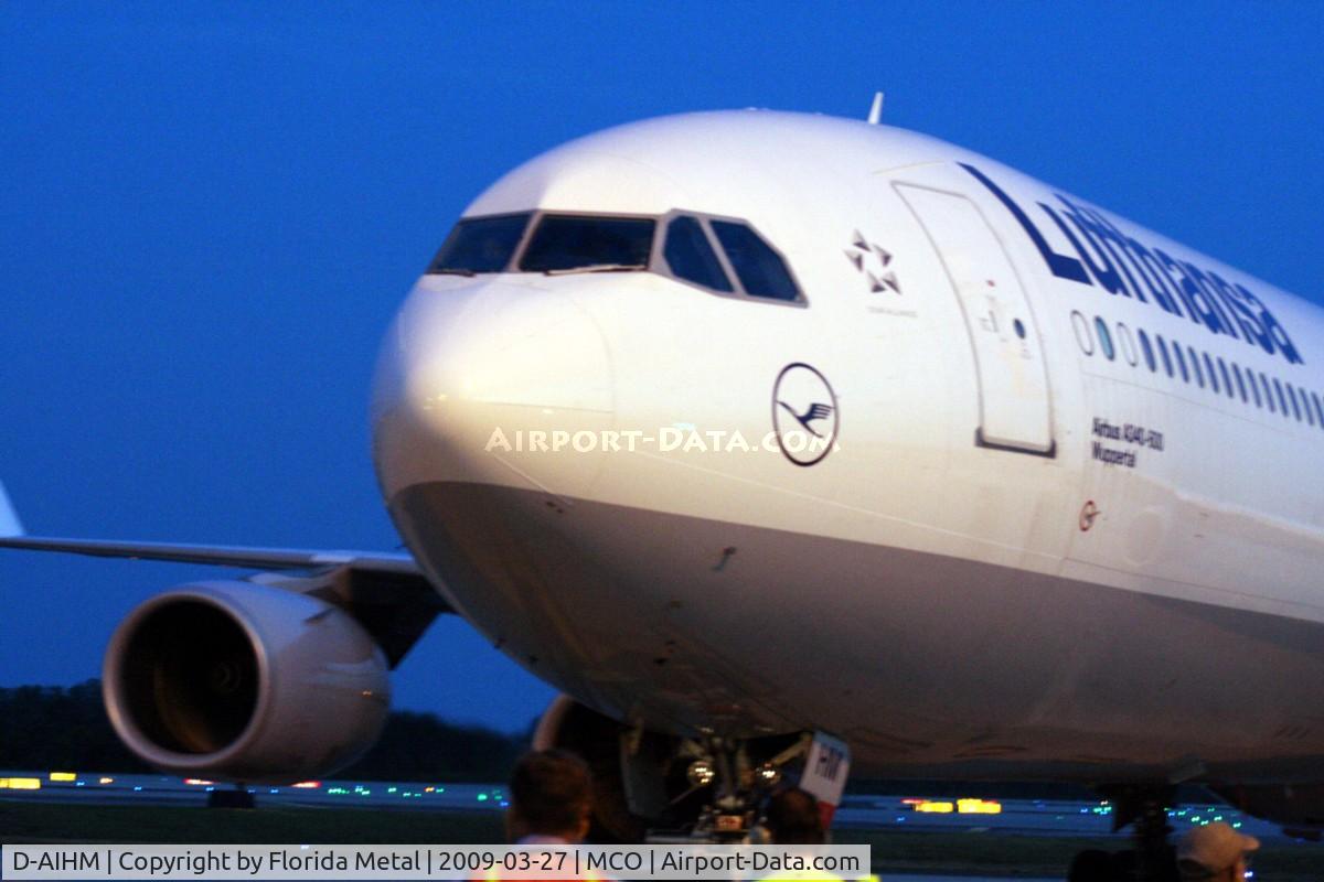 D-AIHM, 2006 Airbus A340-642 C/N 762, Lufthansa A340-600