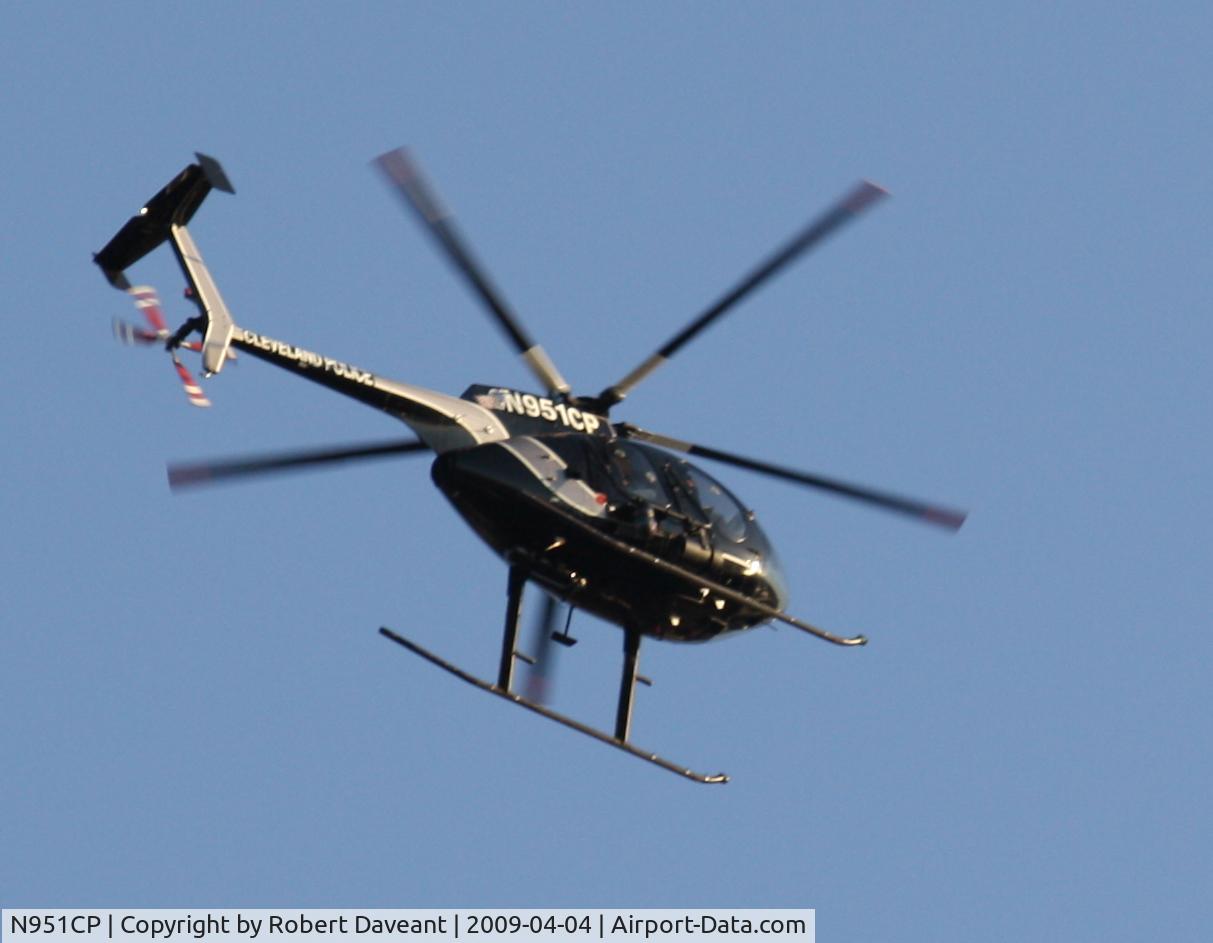 N951CP, 2000 MD Helicopters 369E C/N 0549E, Cleveland Police Helicopter