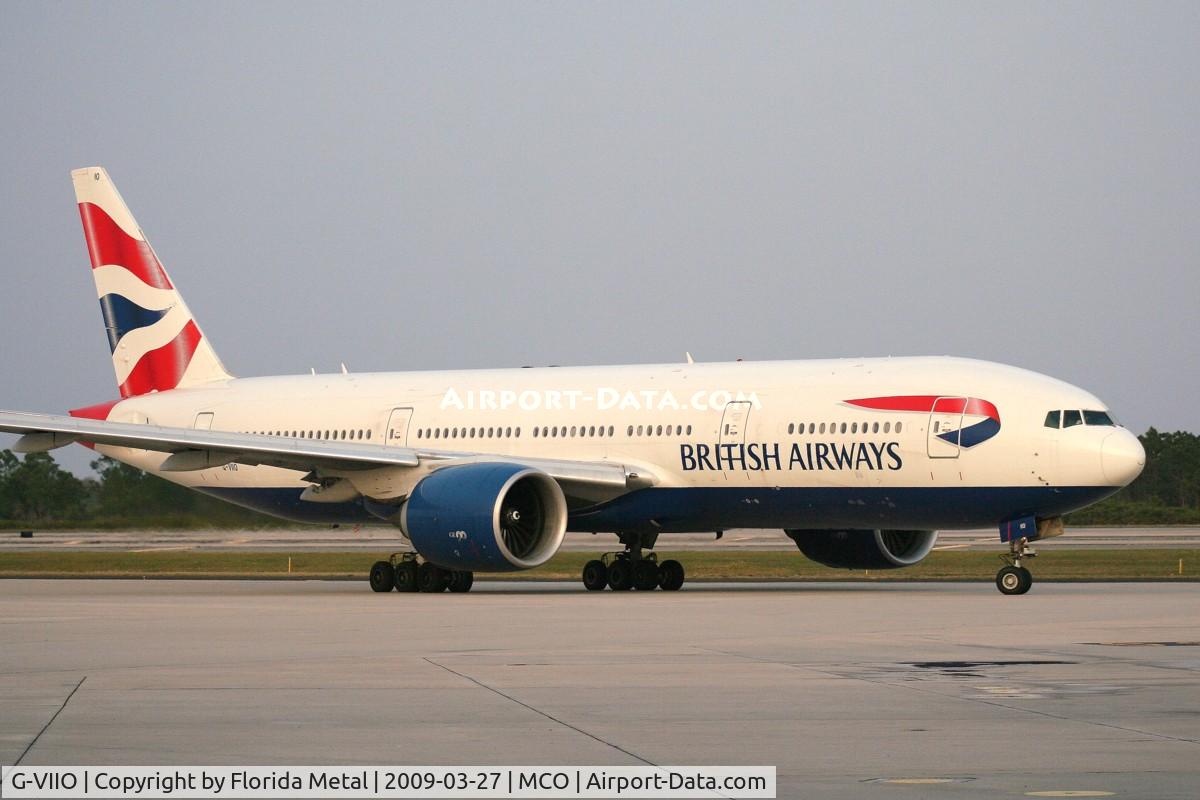 G-VIIO, 1999 Boeing 777-236 C/N 29320, British 777-200