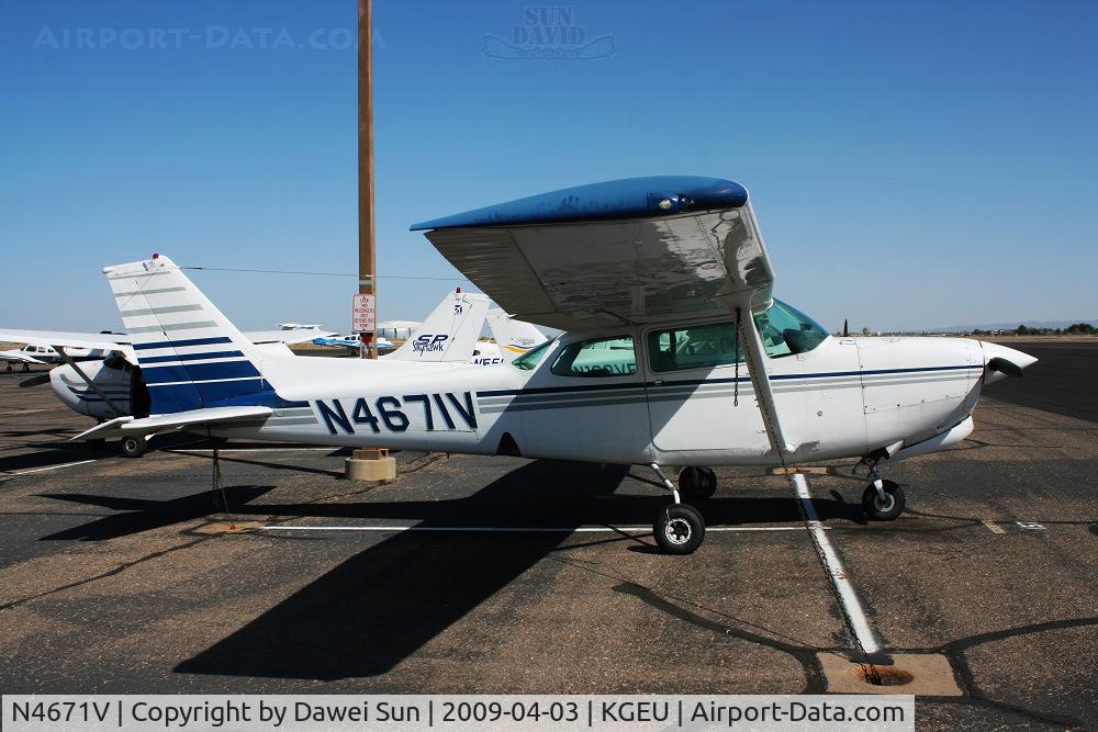 N4671V, 1980 Cessna 172RG Cutlass RG C/N 172RG0361, KGEU
