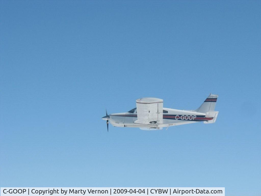 C-GOOP, 1975 Piper PA-28R-200 C/N 28R-7635115, CYBW to CFN7