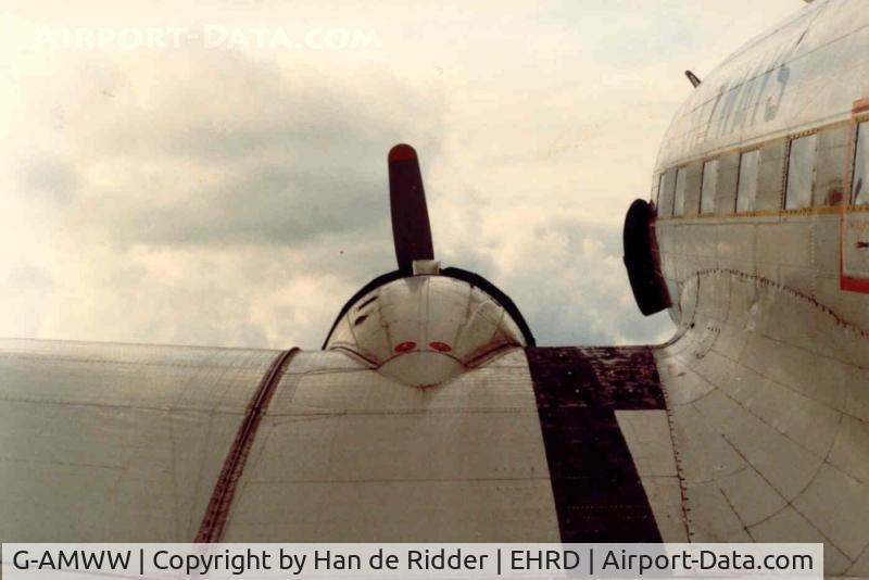G-AMWW, 1944 Douglas C-47 Dakota 4 C/N 16262, G-AMWW at RTM, 1980