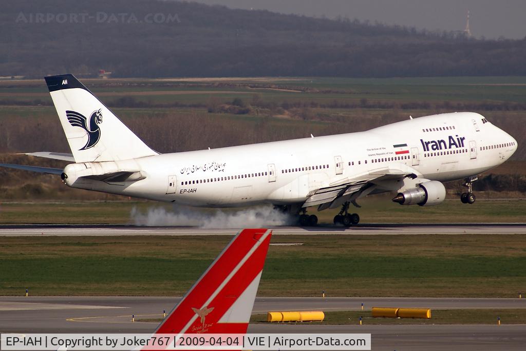 EP-IAH, 1976 Boeing 747-286M C/N 21218, Iran Air Boeing 747-286B(M)