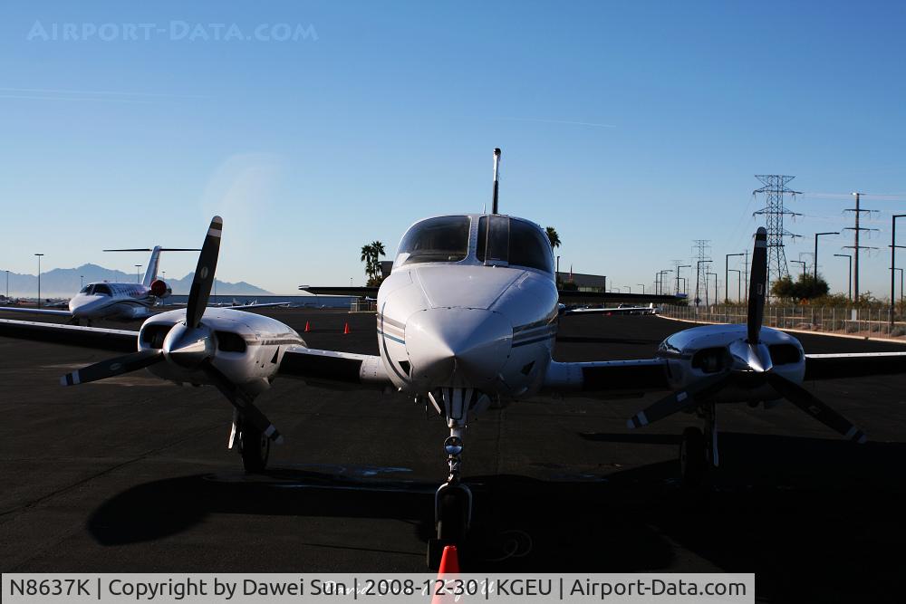 N8637K, 1978 Cessna 340A C/N 340A0604, KGEU
