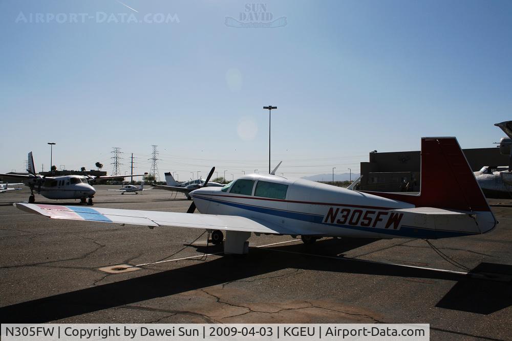N305FW, 1981 Mooney M20J 201 C/N 24-1112, KGEU