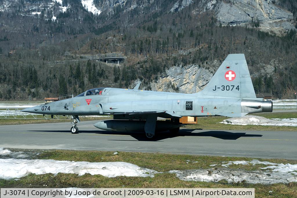 J-3074, Northrop F-5E Tiger II C/N L.1074, Although the Hornet is in service for over ten years now there are still Tiger flying with the badge of FlSt 13. Talking about quality!