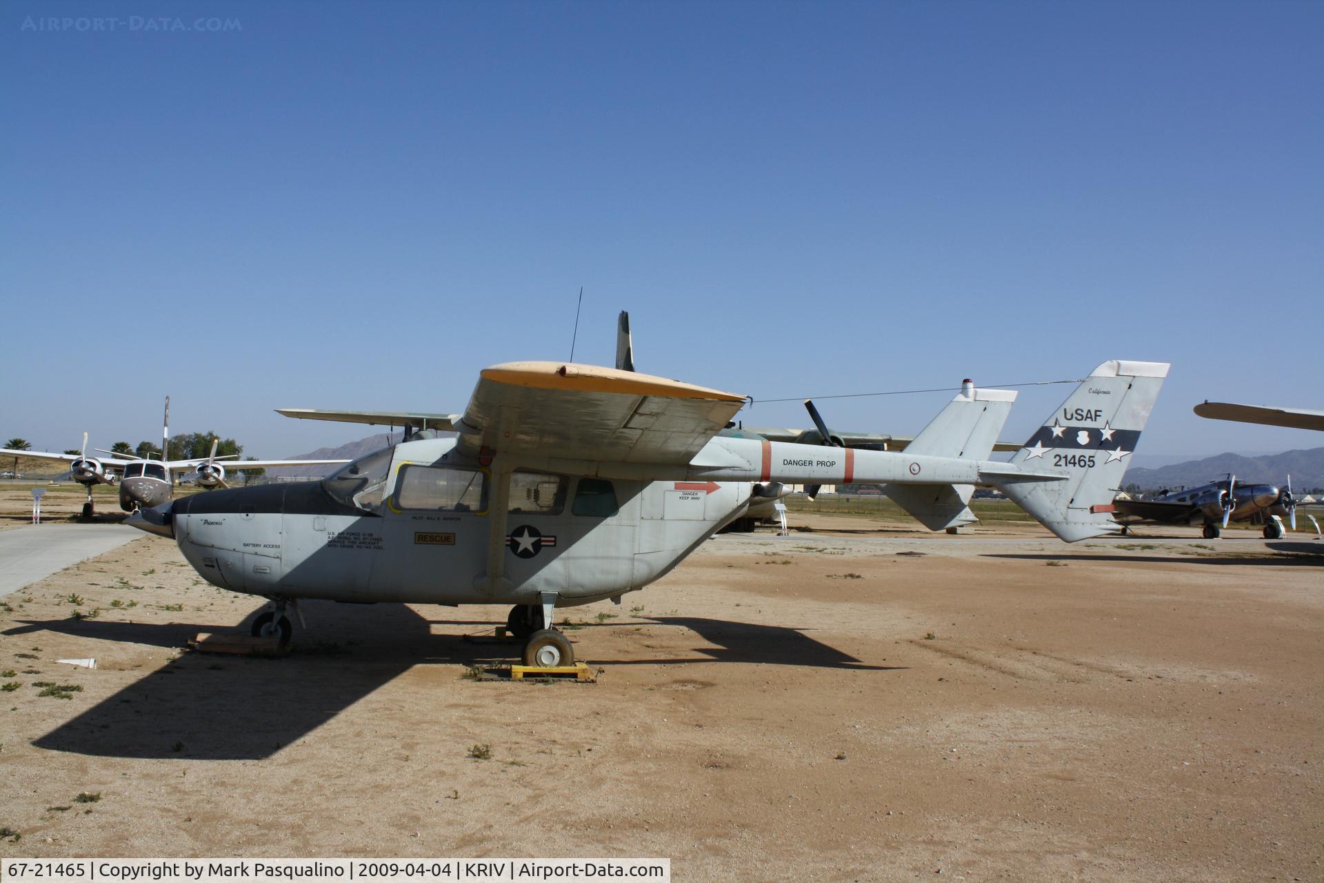 67-21465, 1967 Cessna 0-2B Super Skymaster C/N MC337-0261, Cessna 0-2B