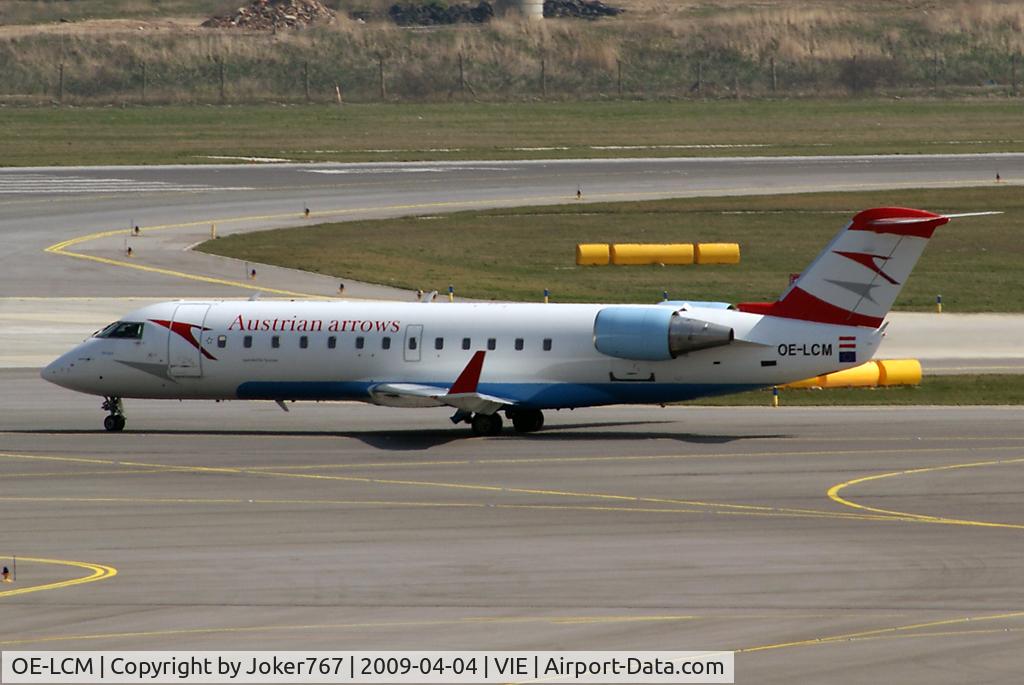 OE-LCM, 1997 Canadair CRJ-200LR (CL-600-2B19) C/N 7205, Austrian arrows Canadair Regional Jet CRJ200LR