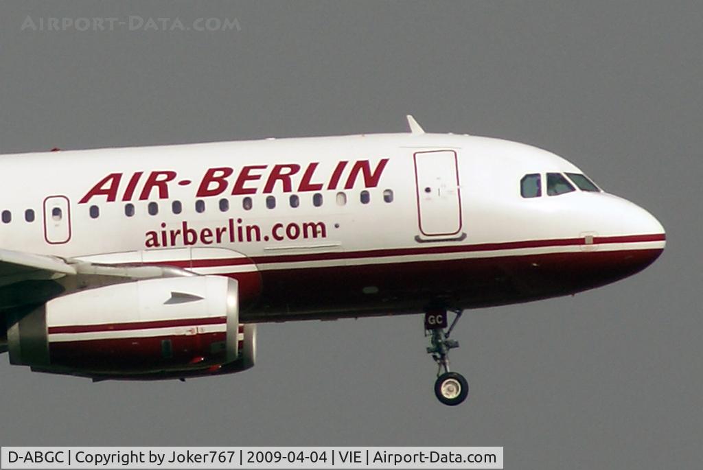 D-ABGC, 2005 Airbus A319-132 C/N 2468, Air Berlin Airbus A319-132