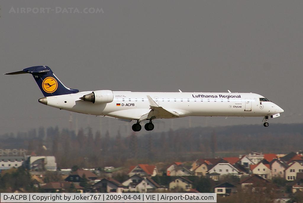 D-ACPB, 2001 Canadair CRJ-701ER (CL-600-2C10) Regional Jet C/N 10013, Lufthansa Regional (CityLine) Canadair Regional Jet CRJ701ER