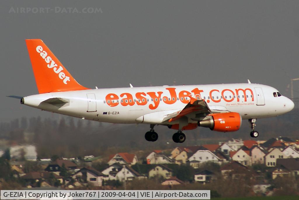 G-EZIA, 2005 Airbus A319-112 C/N 2420, EasyJet Airbus A319-111