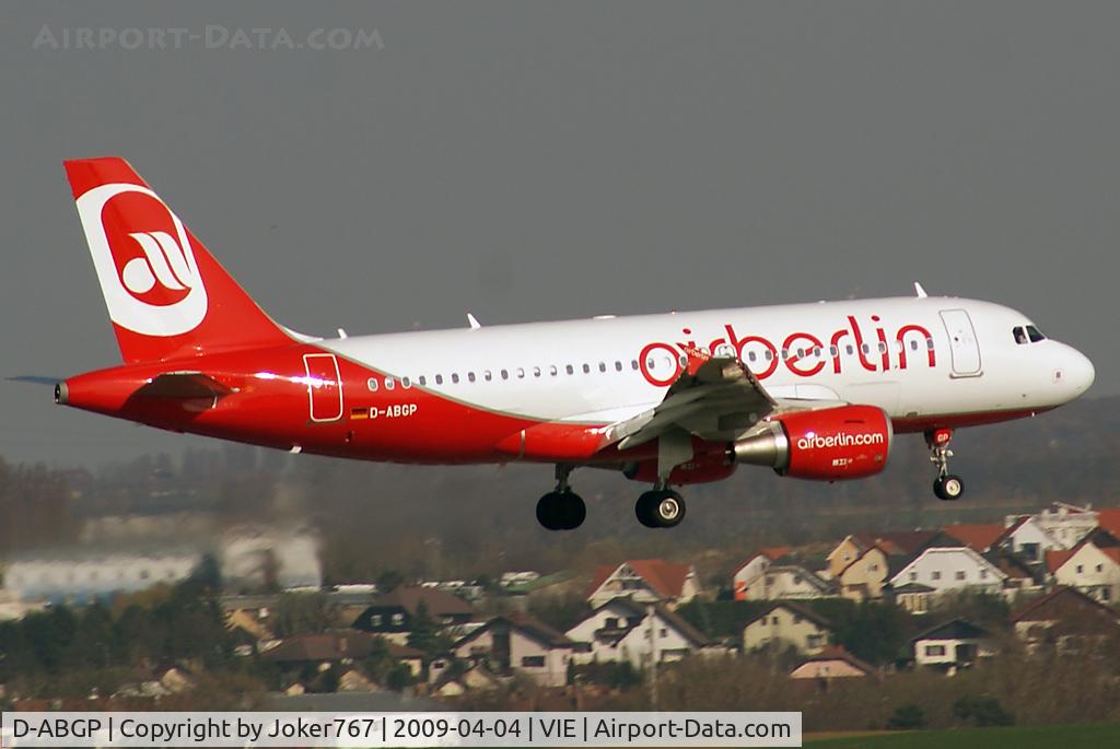 D-ABGP, 2008 Airbus A319-112 C/N 3728, Air Berlin Airbus A319-112