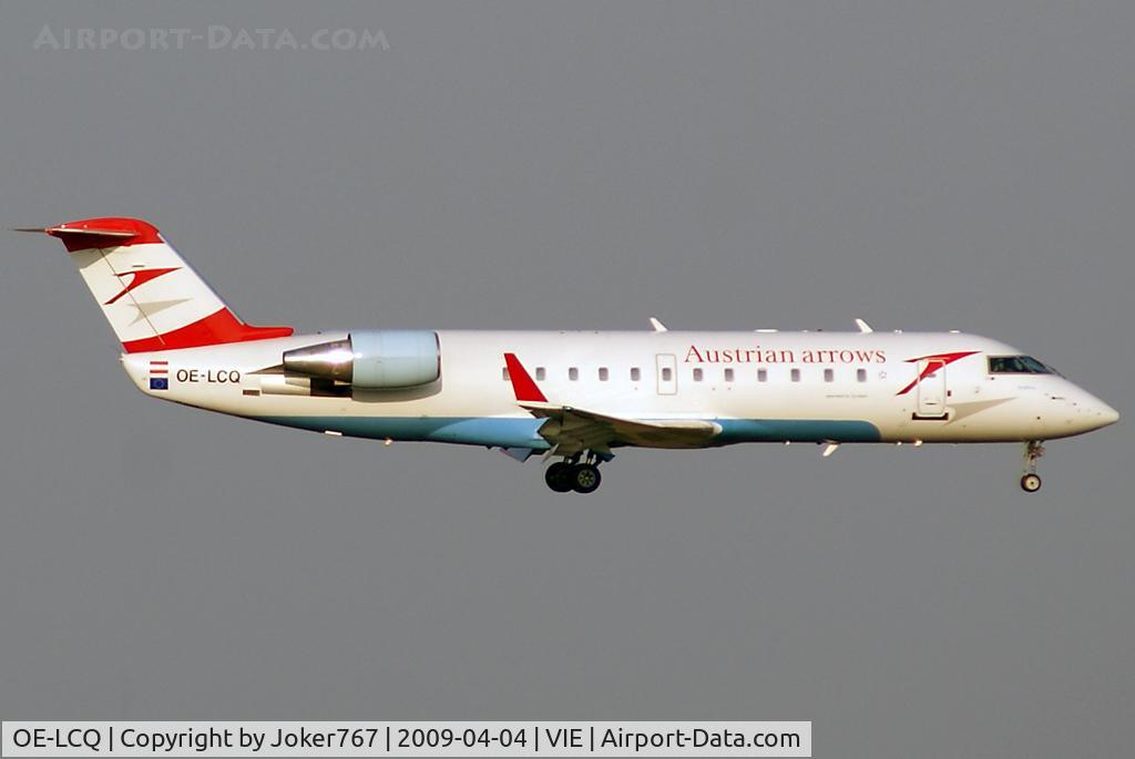 OE-LCQ, 2002 Canadair CRJ-200LR (CL-600-2B19) C/N 7605, Austrian arrows Canadair Regional Jet CRJ200LR