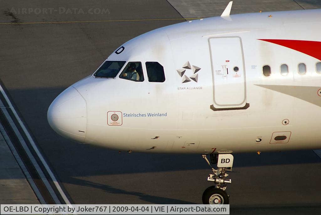 OE-LBD, 1998 Airbus A321-211 C/N 920, Austrian Airlines Airbus A321-211