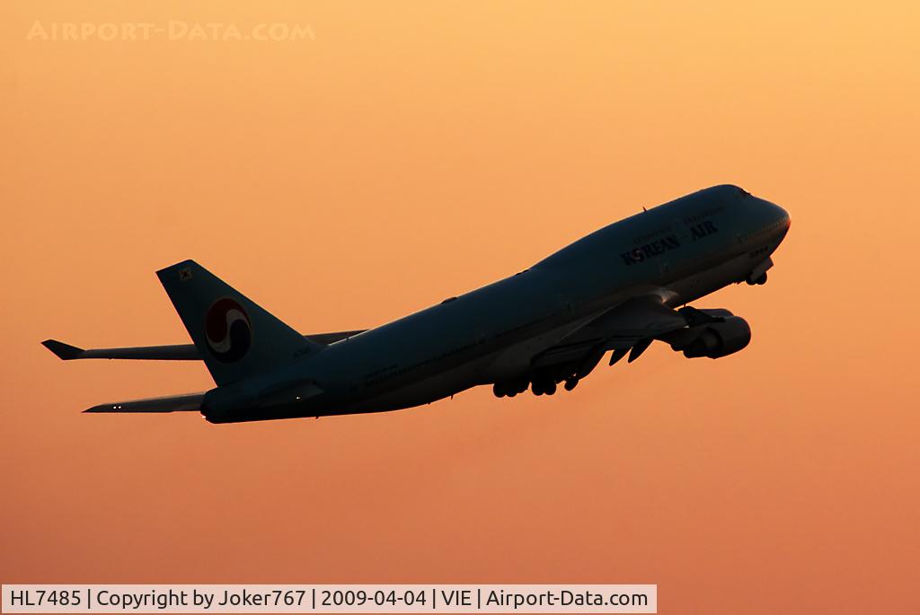 HL7485, 1992 Boeing 747-4B5 C/N 26395, Korean Air Boeing 747-4B5