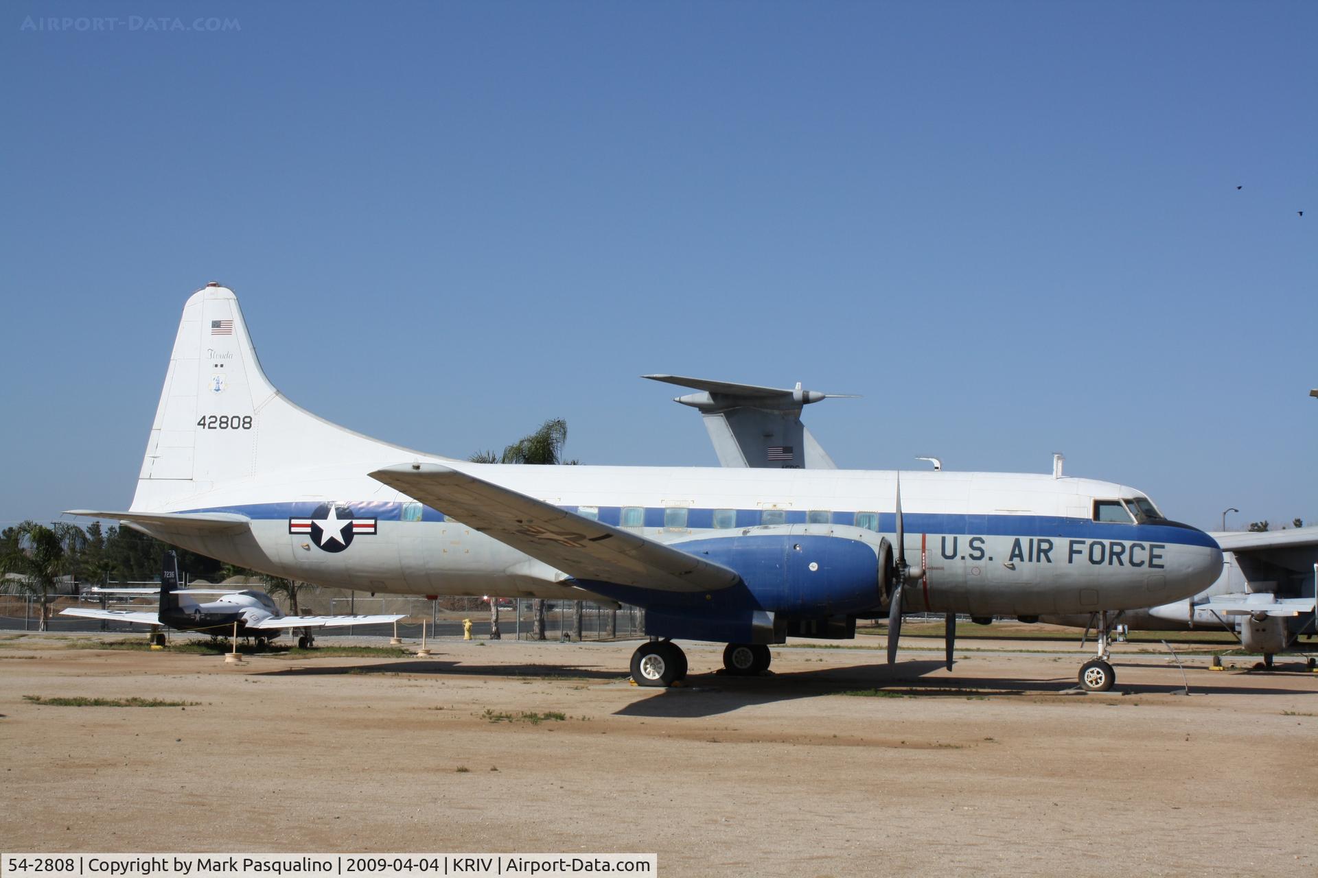54-2808, 1954 Convair VC-131D (CV340) C/N 204, Convair VC-131D