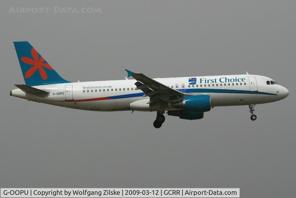 G-OOPU, 2001 Airbus A320-214 C/N 1637, visitor