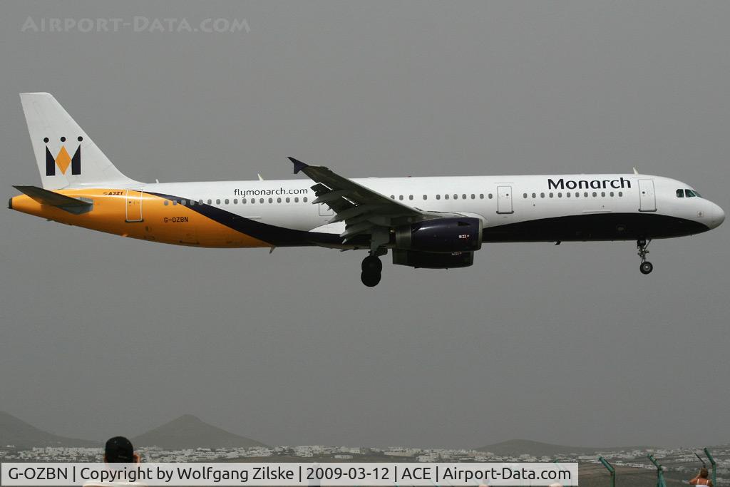G-OZBN, 1999 Airbus A321-231 C/N 1153, visitor