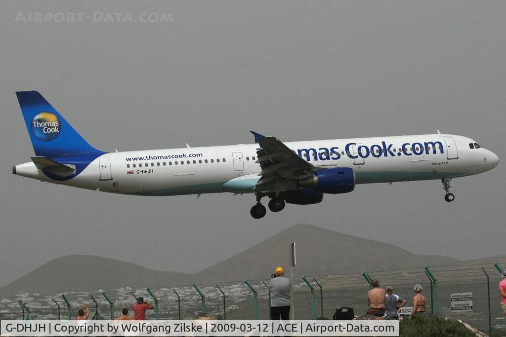 G-DHJH, 2000 Airbus A321-211 C/N 1238, visitor