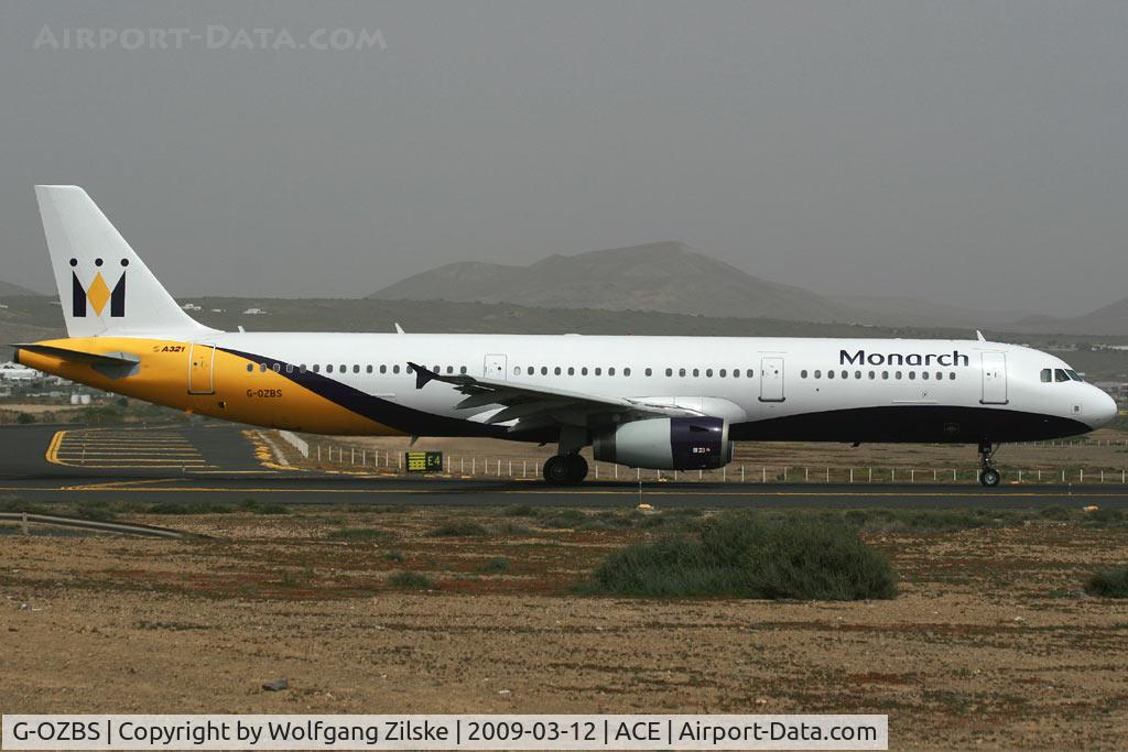 G-OZBS, 2001 Airbus A321-231 C/N 1428, visitor