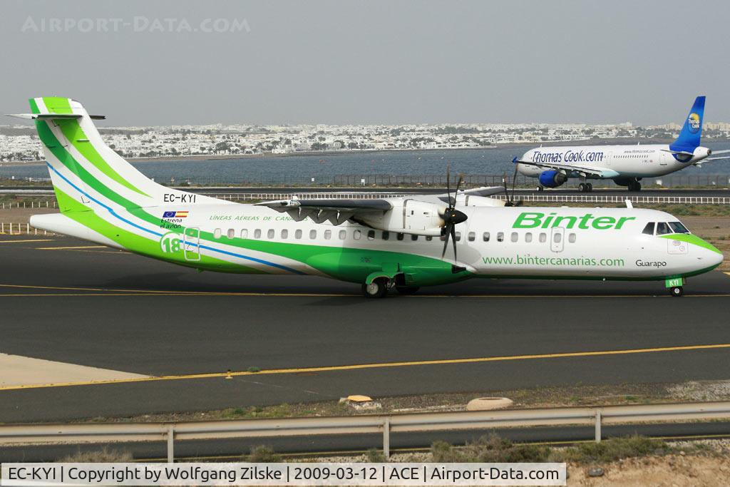 EC-KYI, 2009 ATR 72-212A C/N 850, visitor