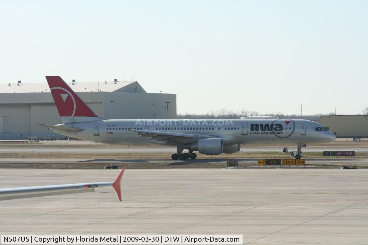 N507US, 1985 Boeing 757-251 C/N 23196, Northwest 757-200