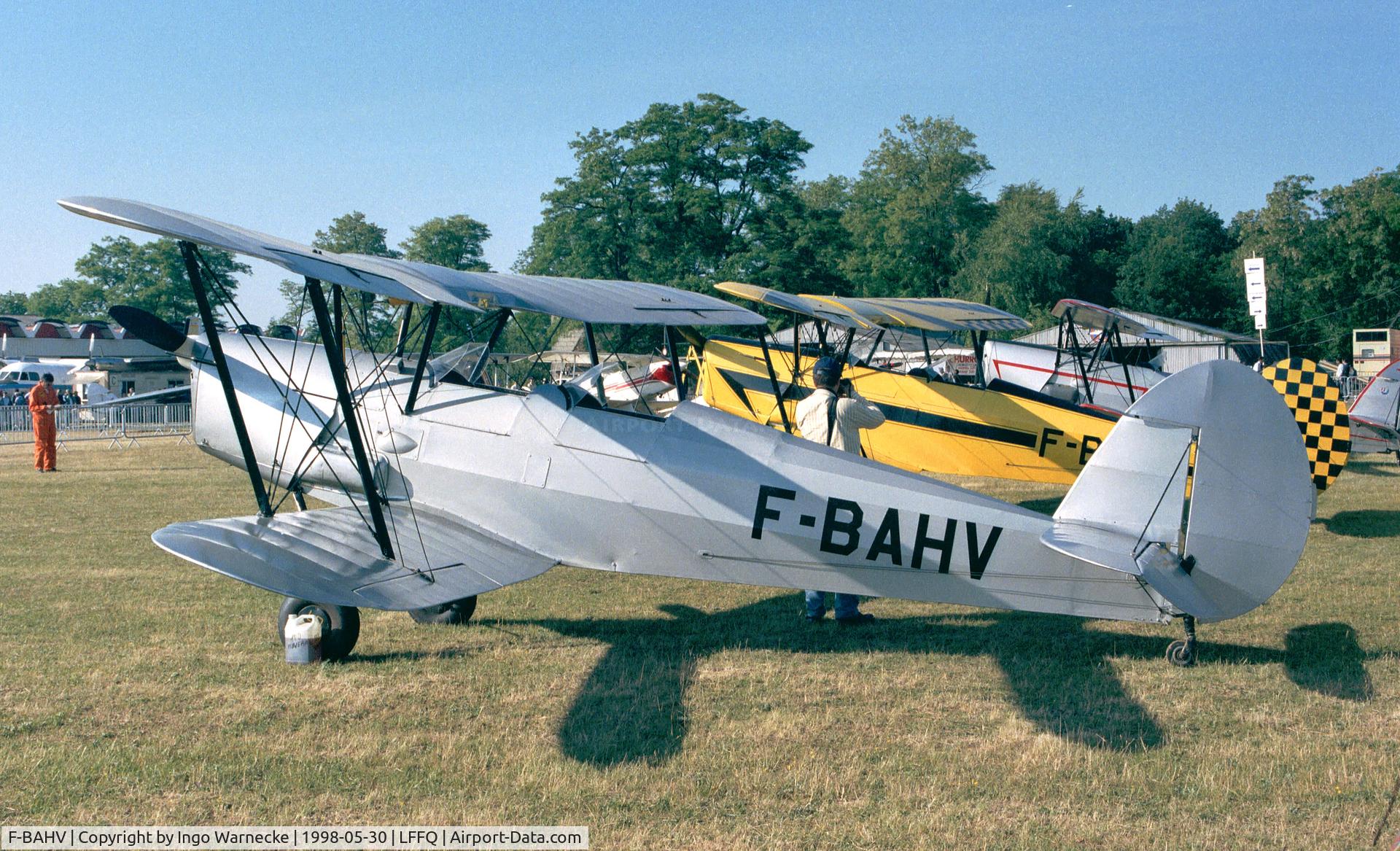 F-BAHV, 1950 Nord Stampe SV-4C C/N 1130, Stampe-Vertongen (Nord SNCAN) SV-4C at the Meeting Aerien 1998, La-Ferte-Alais, Cerny