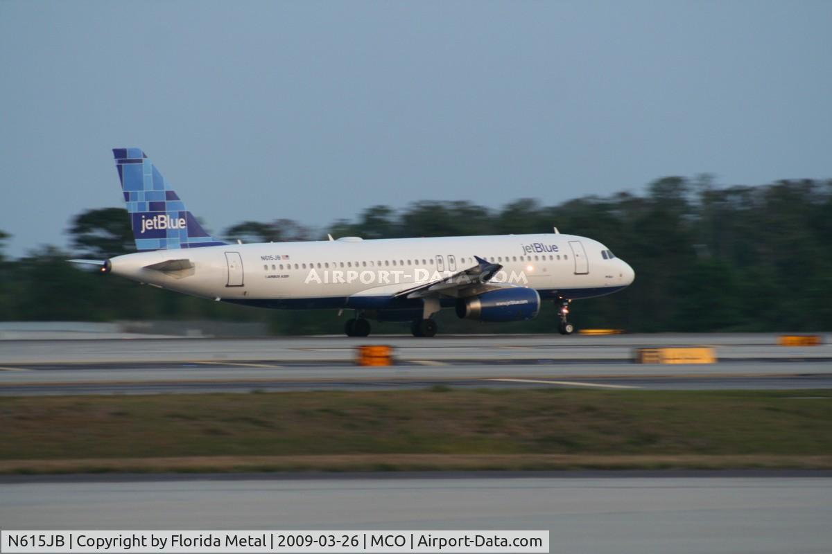 N615JB, 2005 Airbus A320-232 C/N 2461, Jet Blue A320