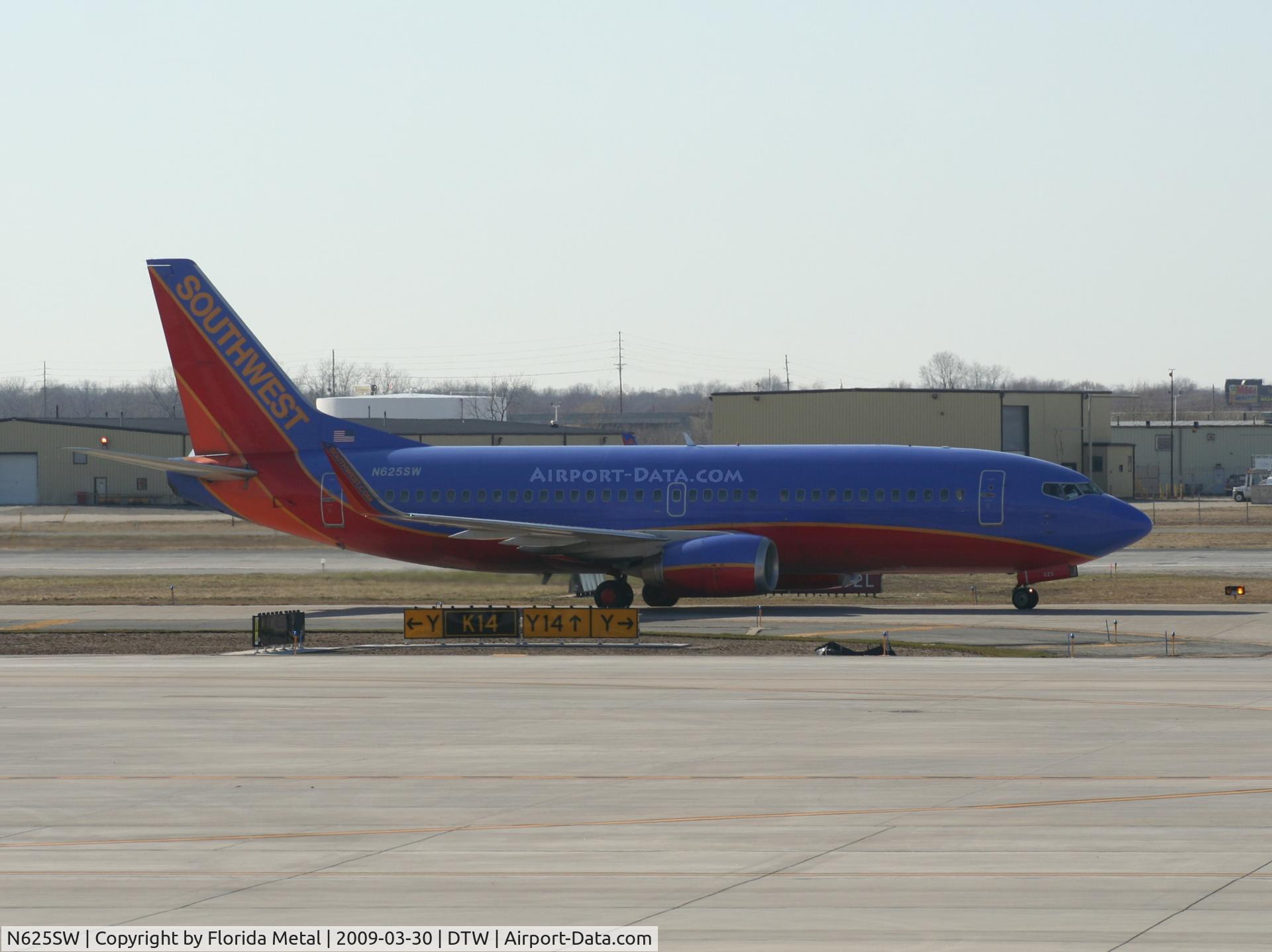 N625SW, 1996 Boeing 737-3H4 C/N 27701, Southwest 737-300