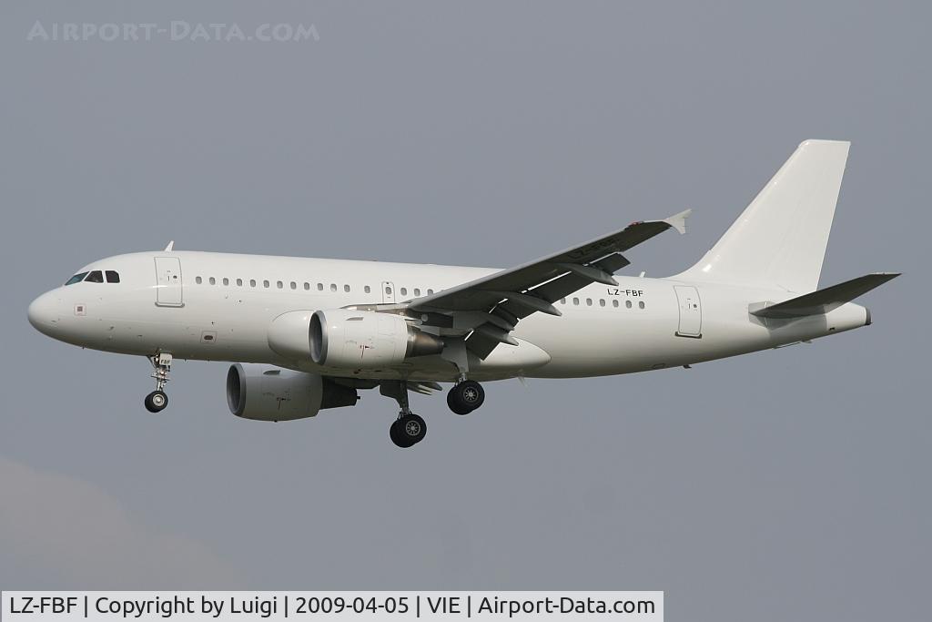 LZ-FBF, 2007 Airbus A319-111 C/N 3028, Bulgaria Air A319