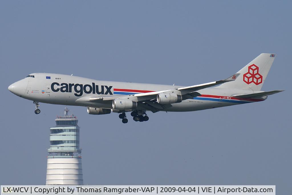 LX-WCV, 2007 Boeing 747-4R7F C/N 35804, Cargolux Airlines International Boeing 747-400