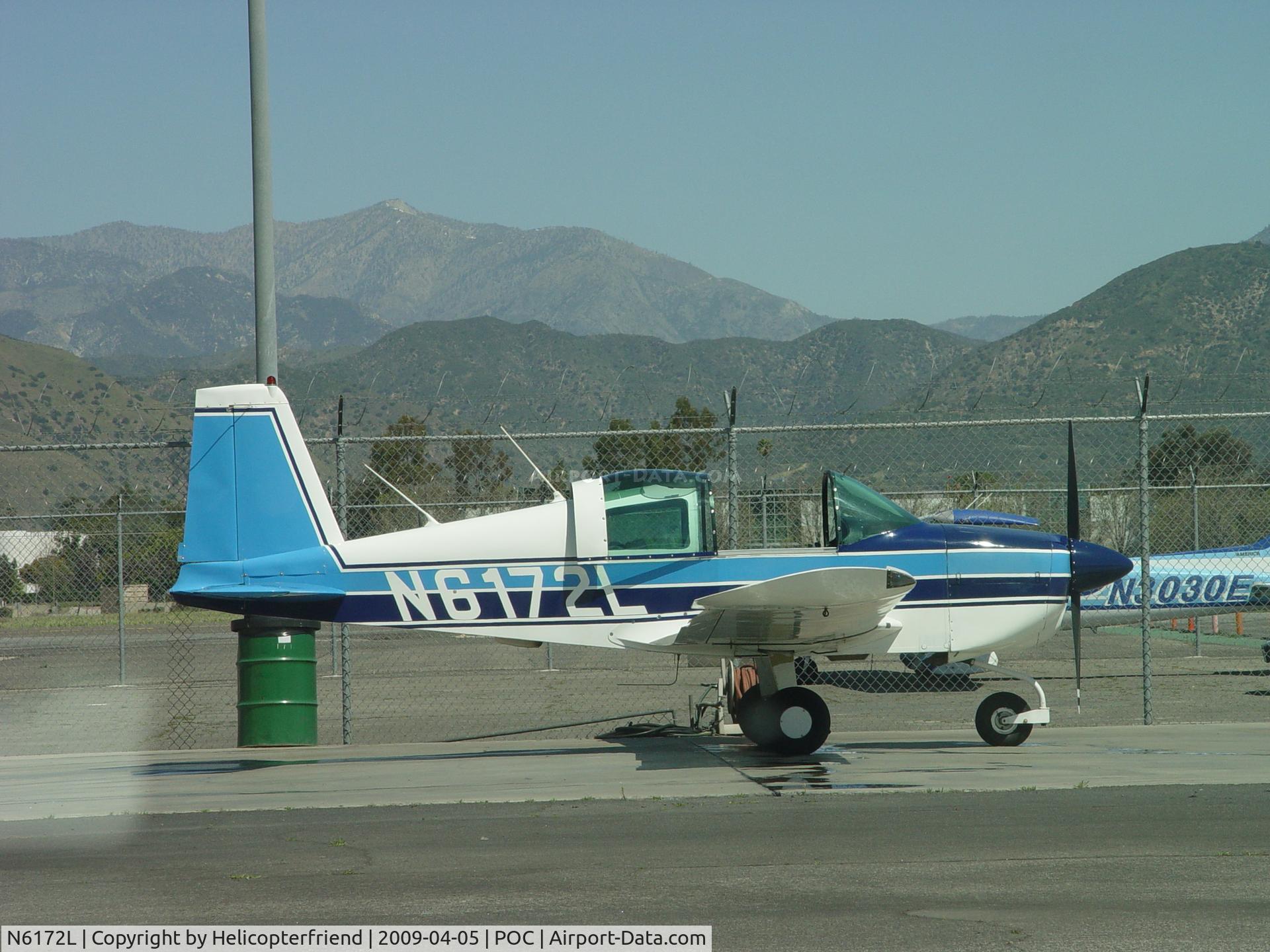 N6172L, 1970 American AA-1 Yankee C/N AA1-0372, Just got a wash job