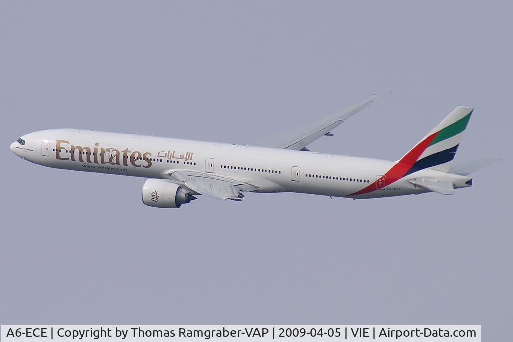 A6-ECE, 2007 Boeing 777-31H/ER C/N 35575, Emirates Boeing 777-300
