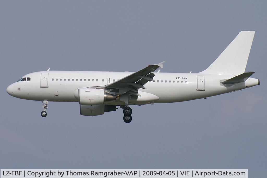 LZ-FBF, 2007 Airbus A319-111 C/N 3028, Bulgaria Air Airbus A319